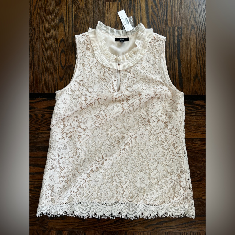 J Crew Lace Top